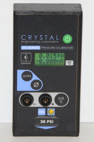 Crystal Engineering 30 Series Pressure Calibrator 36PSi
