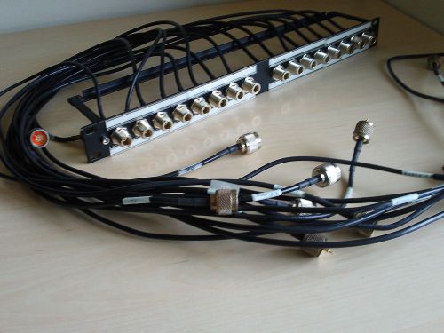 Rackmount RF HAM Radio BNC Cables