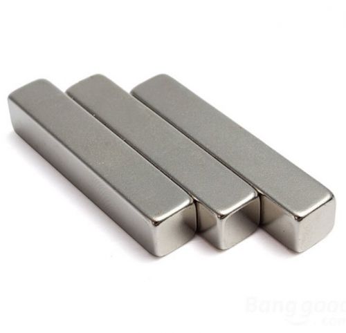 10 large strong neodymium block magnets 50x9x9mm - n35 for sale