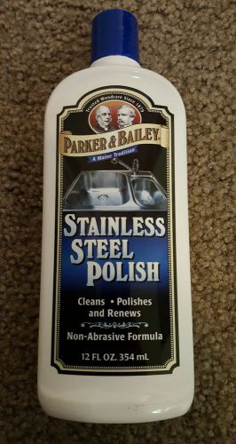 Parker &amp; bailey stainless steel polish special 12 oz. size for sale