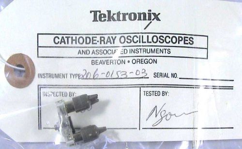Tektronix 206-0153-03 dual probe tip  for differential probes new sealed for sale