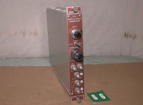 Ortec 416A Gate &amp; Delay Generator NIM BIN Plug-In Rack Module Free S&amp;H