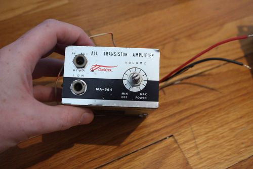 Tosca All Transistor Amplifier MA-504 Maruzen Electric