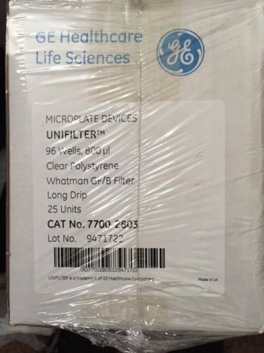 Whatman gf/b microplate unifilter 96 wells 800ul for sale