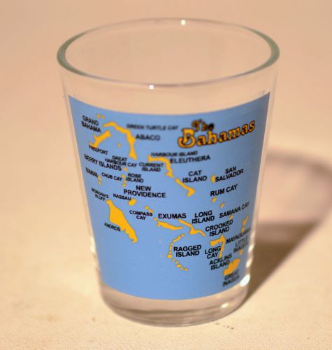 Bahamas Souvenir Collectible Shooter Shot Glass