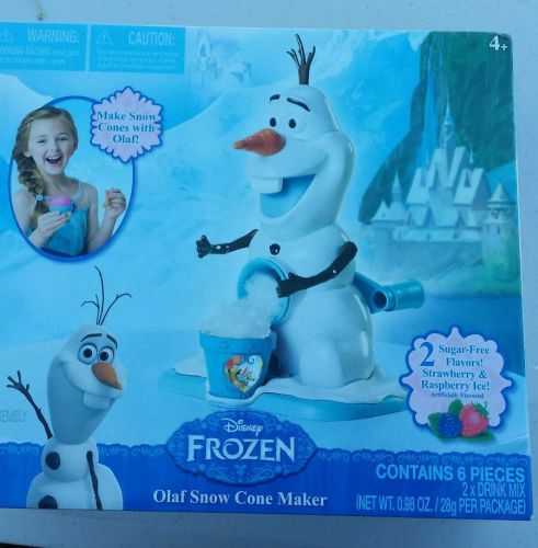 DISNEY FROZEN OLAF SNOW CONE MACHINE ICE MAKER * NEW * FREE SHIPPING *