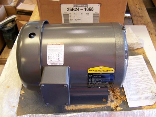 Baldor electric hydraulic pump drive motor 36r24-1868 3 hp 1725 rpm 184yz new for sale
