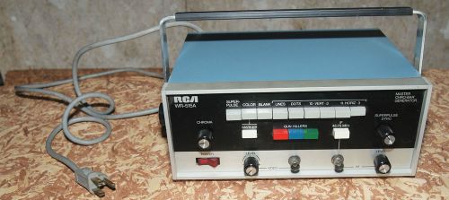 Vintage rca master chro-bar generator - model wr-515a for sale