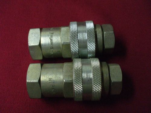 NOS Parker Bruning SM-501-8FP 1/2&#034; Couplings-Lot Of 2 Pieces
