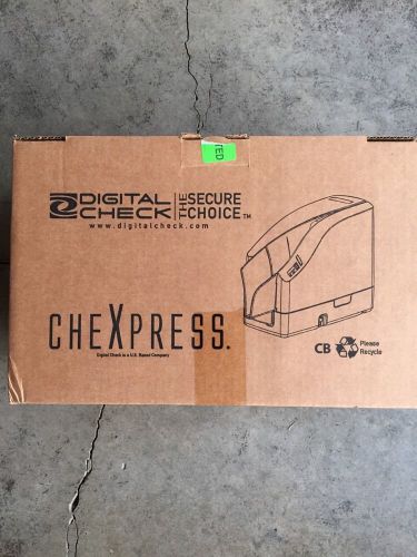 New Digital Check CheXpress 30 CX30 152000-01 Check Scanner (non-franking model)