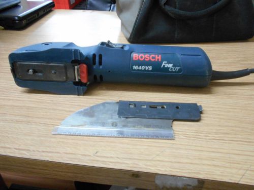 Bosch 1640vs finecut power handsaw door jamb cutter for sale