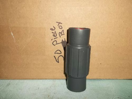 New box of 50 robroy prcplg-al-3/4&#034; coupling grey pvc coated w/red urethane coat for sale