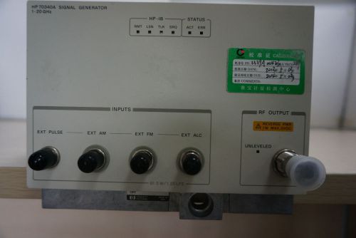 HP/Agilent 70340A Microwave Synthesizer RPG