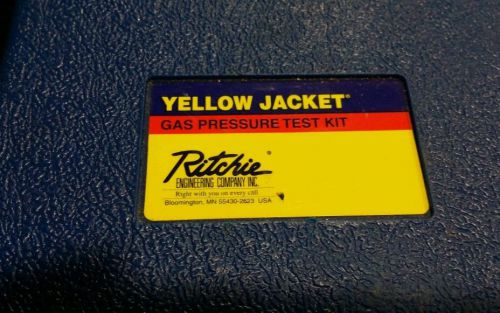 Yellow jacket gas pressure test kit 78060 for sale