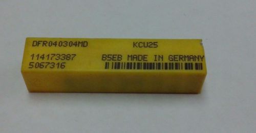 10x Kennametal Carbide Inserts DFR040304MD KCU25