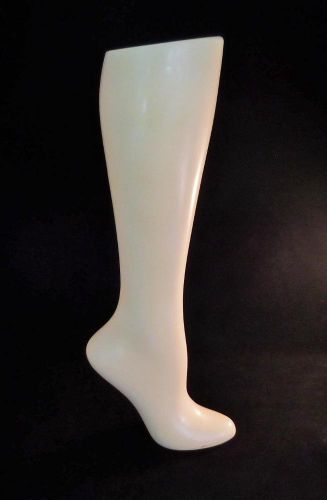 Vintage Shoe Form Co Inc W43 Weighted Mannequin Leg, Hosiery Display, 17 3/4&#034;