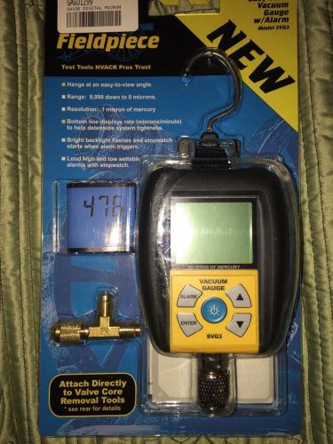 Fieldpiece SVG3 Electronic Micron Vacuum Gauge with Display