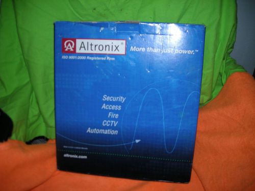 ALTRONIX POWER SUPPLY 12VDC OR 24 VDC AL176ULX BATTERY CHARGER ACCESS CONTROLL