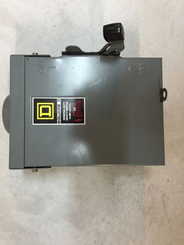 Square d safety switch- general duty for sale
