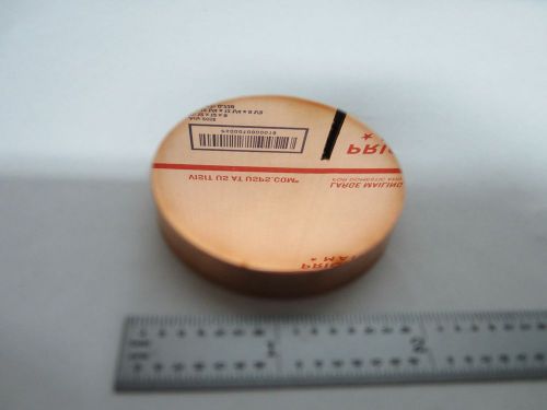 OPTICAL THICK COPPER METAL MIRROR LASER OPTICS BIN#Q4-44