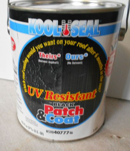 Kool seal uv resistant black patch and coat for sale