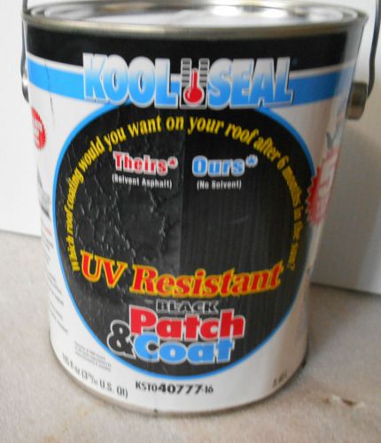 KOOL SEAL UV RESISTANT BLACK PATCH AND COAT