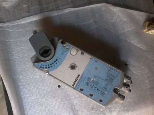 Siemens 1/4 Turn Electric Drive Gear Damper  Valve Actuator  25Nm 220VAC