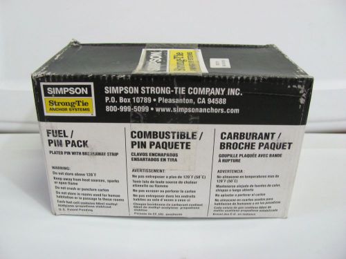 1 NEW SIMPSON GDP-75KT Kit 1000 3/4&#034; Drive Pins With 1 Fuel Cell Pin Pack