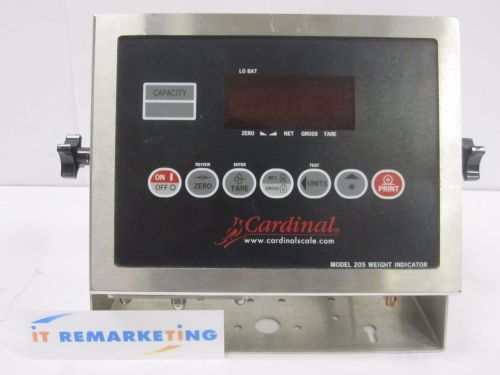 Cardinal detecto scale model 205 digital weight indicator - no scale for sale