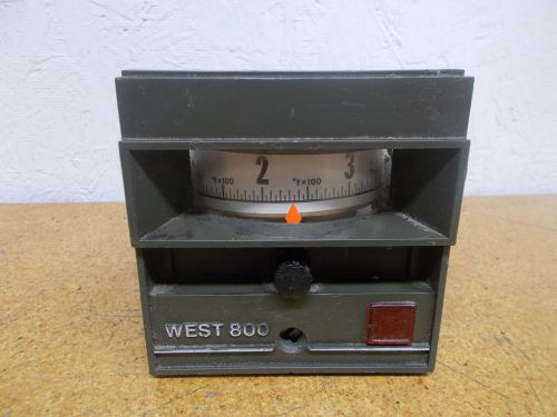 WEST 800 Model 802M-A Industrial Temperature Control Used No Housing