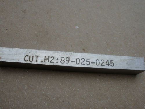 Cutmore LATHE High Speed Steel HSS Cutting Tool BIT BLANK M2 1/4&#034; x 2-1/2&#034;