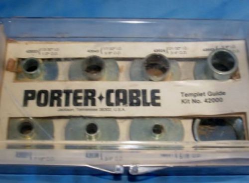 Porter Cable Router Templet Guide Kit #4200