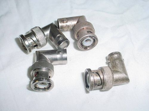 1 Lot of four (4) RF Type BNC (Male Connector) to Type BNC (Female Connector)