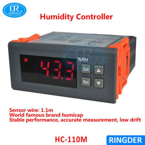 RINGDER HC-110M 12VDC/AC30A Digital Humidity Controller Regulator