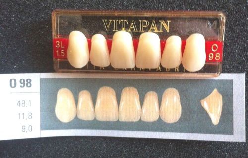 Vitapan Denture Teeth   098   3L1.5