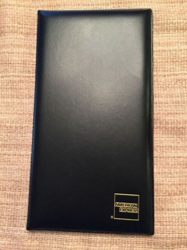 American Express Double Panel AMEX Guest Check Presenter Server Book