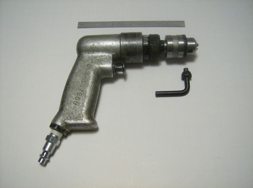 Buckeye mini palm air drill 3200 rpm jacobs 1/4&#034; chuck aircraft tools for sale