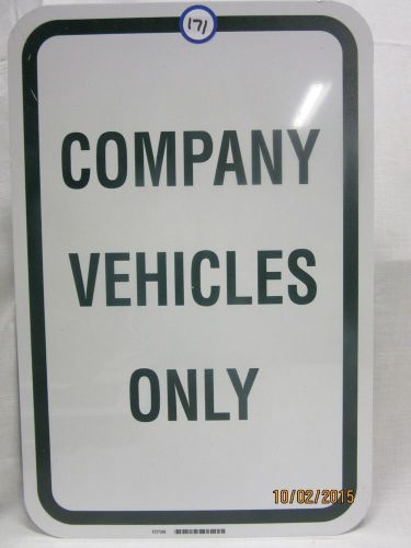 Company vehicles only metal sign bar man cave garage our#171 for sale