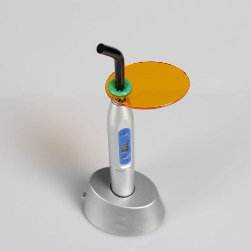 5W 1500mw Silver Wireless Cordless LED Health Dental Curing Ligh CE Lamp FDA