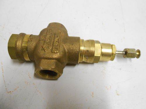 Honeywell v5011n1057 2 way direct acting 3/4&#034; actuator control valve brass for sale