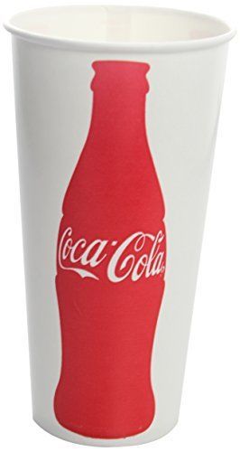 Lollicup c-kcp22(coke) karat paper cold cup  &#034;coca-cola&#034; print  22 oz (pack of 1 for sale