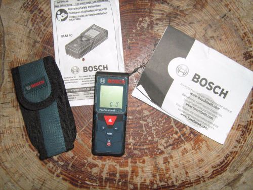 BOSCH Professional GLM 40 135FT Laser Measure NEW w/ FREE SHIPPING