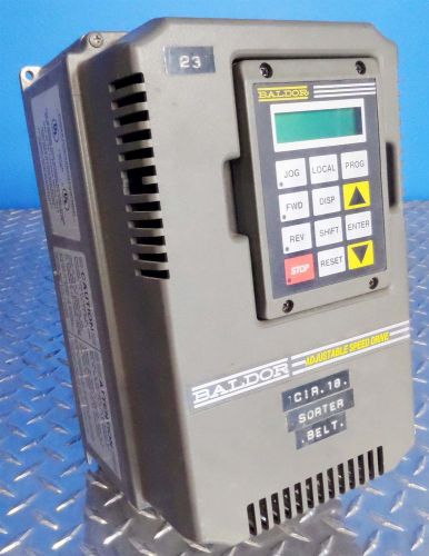 Baldor id15h402-e adjustable speed drive spec no: fif1oo2c-oo 4794px060 for sale