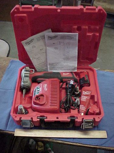 Milwaukee 2432-20 propex expansion tool cordless m12 red lithium 2 batteries etc for sale
