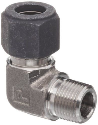 Parker cpi 8-6 cbz-ss 316 stainless steel compression tube fitting, 90 degree for sale