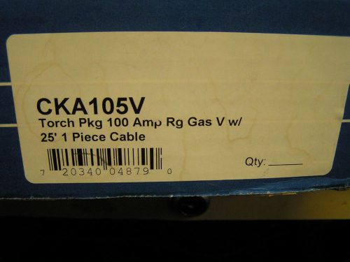 CK A105V Torch Pkg 100 Amp AIRCO STYLE TIG TORCH 25FT