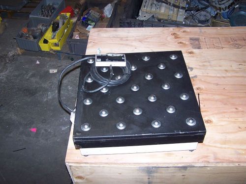 Nci national controls 3830 remote display ball top shipping scale 200lb 115 vac for sale
