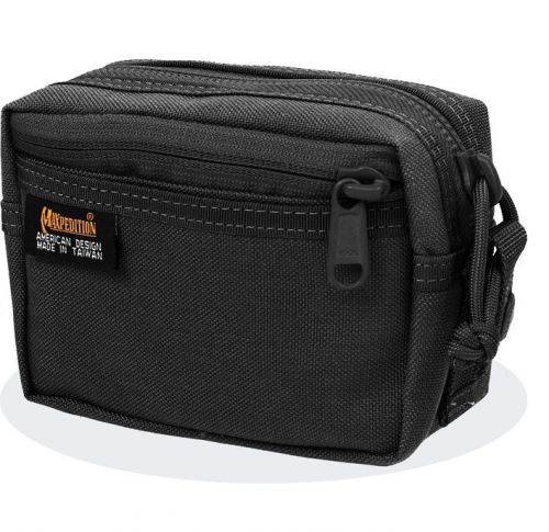 Maxpedition mx214b four by six black modular pocket 3 3/4&#034; high x 5 1/4&#034; wide for sale