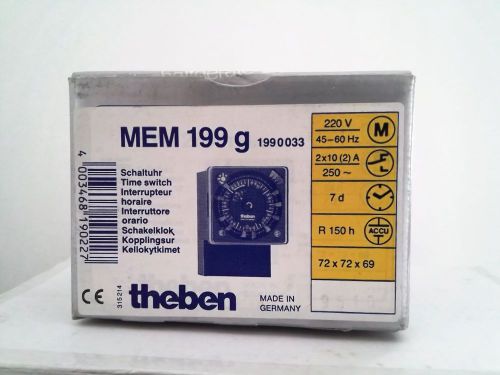 MEM 199 g  theben Time Switch  (LOT 302)