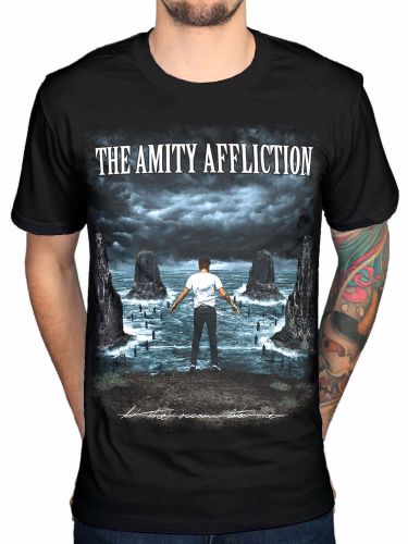 The Amity Affliction Let the Ocean Take Me Black Unisex T Shirt Tees S To 5XL